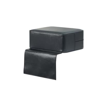 Imagem de Kaleurrier Cadeira de barbeiro para crianças – Almofada portátil que aumenta a altura para cadeiras de salão – Equipamento de barbearia para estilistas