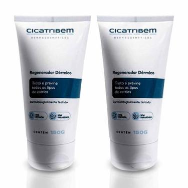 Imagem de Kit 2x Creme Anti Estrias Cicatrizes Gestantes Cicatribem