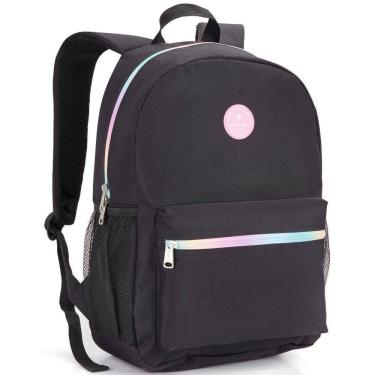 Imagem de Mochila De Costas 17 Packs Feminina Juvenil Escolar Passeio