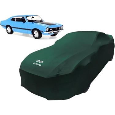 Imagem de Capa De Tecido Para Carro Antigo 1970 Ford Maverick - Mz, Verde