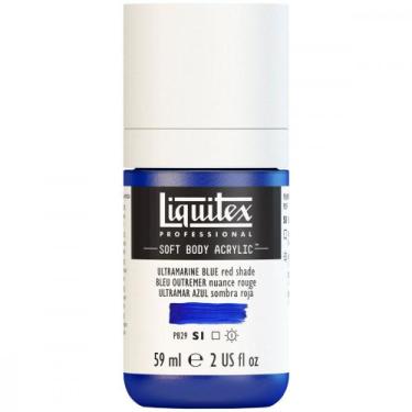 Imagem de Tinta Acrílica Liquitex Soft Body 59ml S1 382 Ultramarine Blue Red Sha