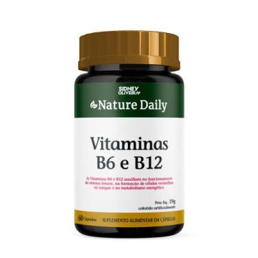 Imagem de Vitamina B6 + Vitamina B12 60 Capsulas kit 2 unidades - Sidney Oliveir