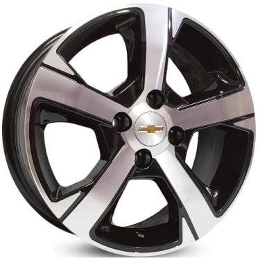 Imagem de Kit 4 rodas Gm Prisma ltz aro 15X6 4X100 ET39 R82  BD - Krmai