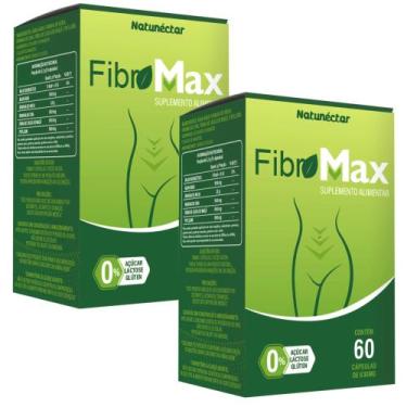 Imagem de Combo 120 Caps Fibromax Regulador Intestinal Natural Psyllium  Natunéc