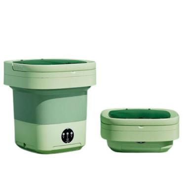 Imagem de Máquina De Lavar Roupas Mini Com Capacidade De 6,5L Portátil - Desert 