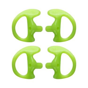 Imagem de KEYBLU Fone de ouvido universal de substituição de rádio, plugue auricular de silicone macio para kits de áudio de tubo de bobina de rádio bidirecional, para fone de ouvido acústico Walkie Talkie