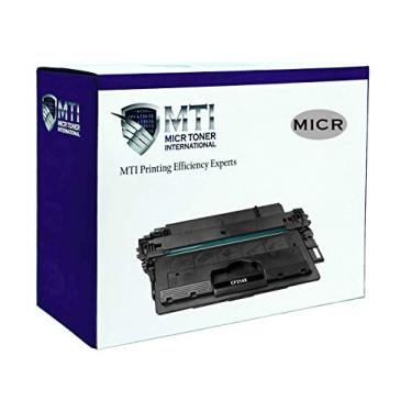 Imagem de Cartucho de tinta magnética compatível com Toner Internacional MICR para HP 14X CF214X Laserjet M712 M725