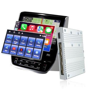 Imagem de AUTUVONE Kit de retrofit de decodificador Android OS13 de 128 GB para Land Cruiser LC200 2016-2021, sem fio, CarPlay sem fio, Android Auto, atualização da tela do carro para reprodução de aplicativos