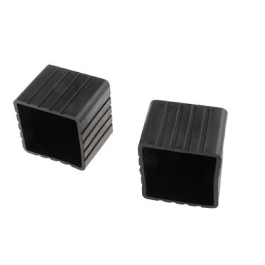 Imagem de Deevoka 2 pçs tampa de extremidade quadrada protetor de piso dispositivo de treino equipamentos esportivos cobertura de tubo mesa cadeira pé capa para sala, Type a