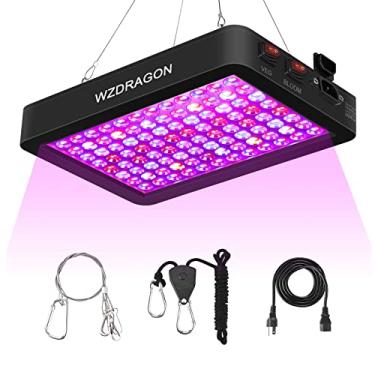 Imagem de WZDRAGON 2024 mais novo BW1000 LED Grow Lights Double Chips Full Spectrum para estufa e interior Veg planta e cultivo de flores [Preto]