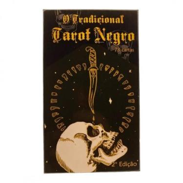 Imagem de Baralho O Tarot Negro 78 Cartas Completo Todos Os Arcanos - Bialluz Pr