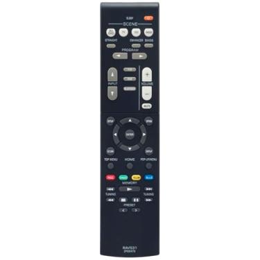 Imagem de Controle remoto de substituição RAV531 ZP35470 compatível com receptor AV Yamaha RX-V381 RX-V381BL HTR-3068 YHT-3920 YHT-3920UBL YHT-4920 YHT-4920UBL YHT-3920BL YHT-4920BL 20BL RR X-V383 HTR-3071