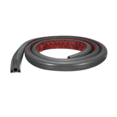 Imagem de HARFINGTON Capa de cabo de 1,2 m L 0,3 x A 0,3 canal interno PVC esconde extensão, protetor de fios para evitar desvios de cabos, gerenciamento de cabos, cinza escuro