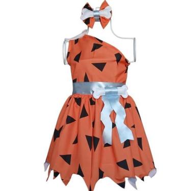 Imagem de Fantasia Vestido Pedrita - Estrelinha Bem Vestida, 6 anos P