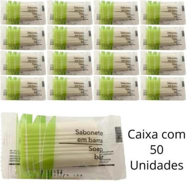 Imagem de Kit 50 Un De Sabonete Realgems Capim Limão Em Barra De 15g Para Hotel 