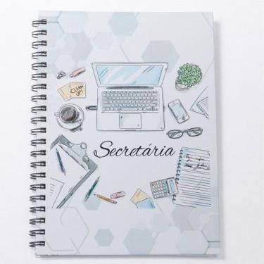 Imagem de Caderno Universitário 100fls Secretária Profissões - Serv Color, Secre