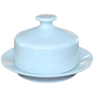Imagem de Manteigueira Pires 150ml - Porcelana branca - Antilope Decor Porcelana