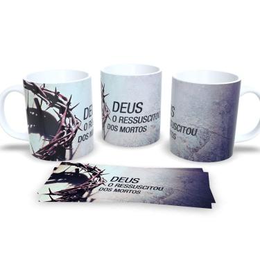 Imagem de Canecas Evangélicas Personalizadas Fé e Inspiração em Cada Gole