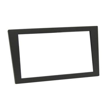 Imagem de Moldura 2 Din Gm Vectra GT, Meriva, Corsa, Montana - Grafite - Fiamon