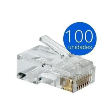 Imagem de Cabo De Rede Lan Cat6 Utp Preto 305m + 100 Rj45 Cat6 - Deko
