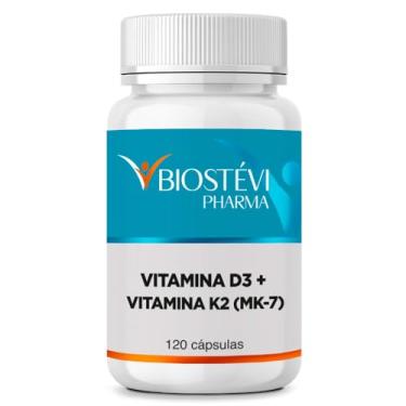 Imagem de Vitamina D3 10.000ui + Vitamina K2 200mcg (MK-7) 120 cápsulas