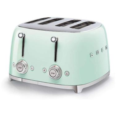 Imagem de Torradeira 4 Slot Pastel, SMEG TSF03PGUS, Azul Claro