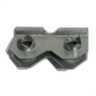 Imagem de Dobradiça prata com garra p/ gravata fundo de Porta Retrato 100 unidad