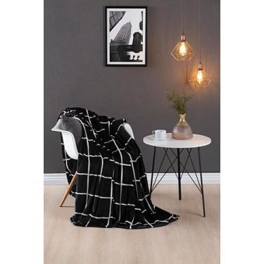 Imagem de Manta Cobertor Xadrez - Linha Austin - Cores - Solteiro/ Casal/ Queen 