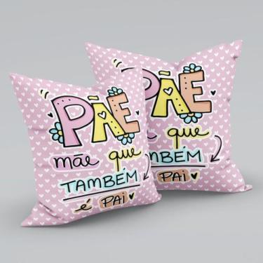 Imagem de Capa Para Almofada Dia das Mães Homenagem Mãe Presente 01 Peça - MANIA