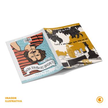 Imagem de HQ de Fato – Luto é um lugar que não se vê e O Novo Sempre Vem