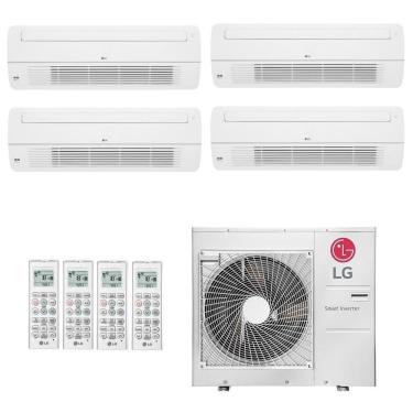 Imagem de Ar-Condicionado Multi Split Inverter LG 36.000 (1x Evap Cassete 1 Via 7.000 + 3x Evap Cassete 1 Via 12.000) Quente/Frio 220V								