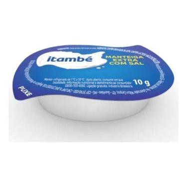 Imagem de Manteiga com sal itambé blister sachê 48 unidades 10g