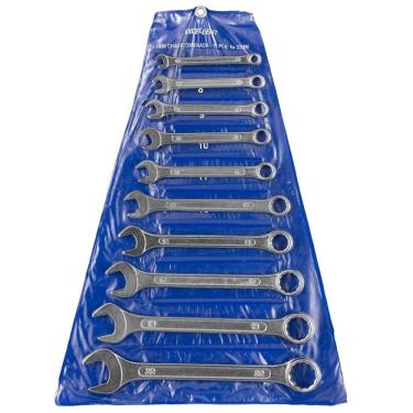 Imagem de Jogo Chave Combinada Fixa e Estrela 12 Peças Eda