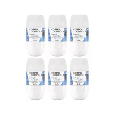 Imagem de Desodorante Roll-On Corpo A Corpo Suave 50Ml - Kit C/6Un