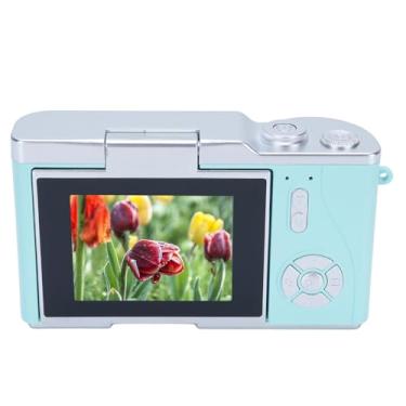 Imagem de Câmera Digital para Fotografia e Vídeo, Portátil 1080p 48MP Câmera CCD 2,4 Polegadas HD Screen 18x Zoom Digital Com Bateria de 800mAh para Selfies do Youtube Viagens (Verde)