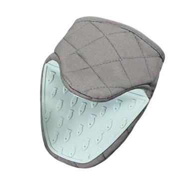 Imagem de DimyFew Mini luva de forno, suporte de maconha, miteira de cozinha resistente ao calor resistente à maconha e não -propósito para Microondas Bakeware, Azul Claro