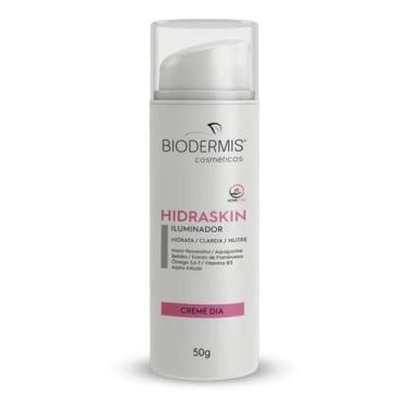 Imagem de Creme Facial Hidraskin Iluminador Clareador Despigmentante - Biodermis