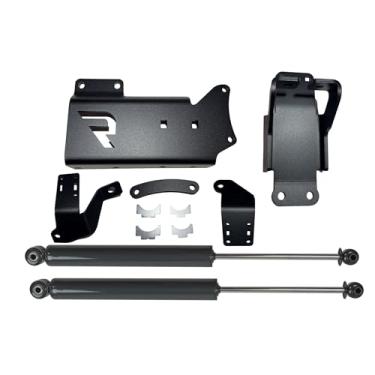 Imagem de SUPERLIFT SUSPENSION Kit estabilizador de direção dupla para RAM 2500/3500 | Cilindros da série Shadow | 92771-1 | Serve para RAM 2500/3500 4WD 2014-2025 sem elevação para qualquer altura de elevação