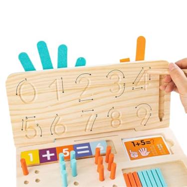 Imagem de Brinquedos Educativos, Atividades De Aprendizagem Para Crianças, Jogos de Atividades para Habilidades Iniciais Presente de Aniversário para Meninos e Meninas Material Didático para Casa Escola e