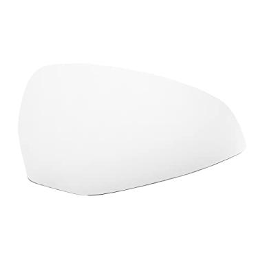Imagem de X AUTOHAUX Retrovisor do carro lado direito do passageiro vidro de substituição com placa traseira para Audi S4 2018-2021 para Audi A4 Quattro 2017-2021