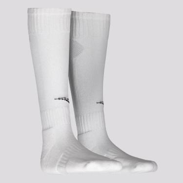 Imagem de Meião Futebol Penalty Matis Infantil, 26/32, Branco