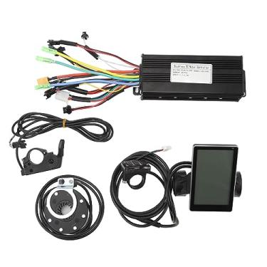 Imagem de Kit de conversão de bicicleta elétrica Controlador de motor senovanário avançado LCD M5 Painel de exibição Kit de modificação de bateria de lítio de lítio para bicicletas