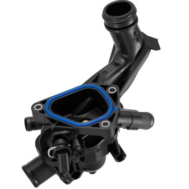 Imagem de BDFHYK 902-5188 Conjunto de carcaça do termostato do refrigerante do motor compatível com Mini Cooper 2011-2016, Cooper Countryman 2011-2017, 2013-2016 Paceman 1.6L l4 Substitui 11538674895