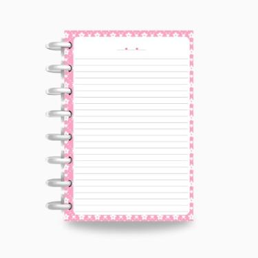 Imagem de Refil Para Caderno de Disco Sistema Inteligente | Rosa (G 11 Furos)