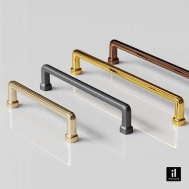 Imagem de Puxador Porta de Armário Norbello 1740 Tamanhos, Cores e Preços Variad