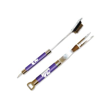 Imagem de Conjunto de limpador de garfo e grelha NCAA Kansas State Wildcats