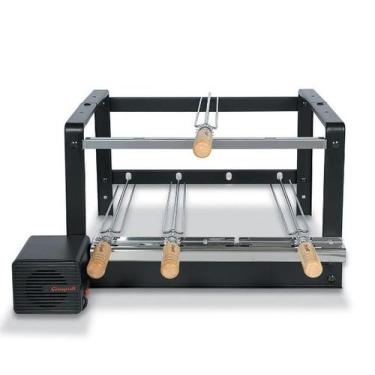 Imagem de Grill Giratório para Churrasqueira Kit 2004 - Giragrill, Lado Direito,