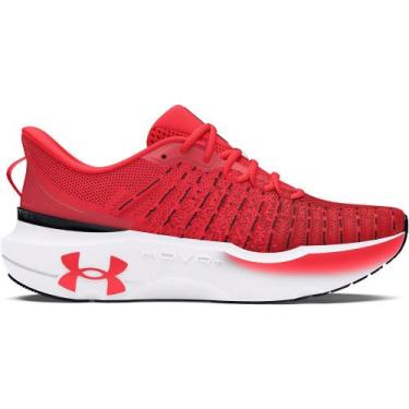Imagem de Tênis de Corrida Masculino Under Armour Infinite Elite, Vermelho, 41
