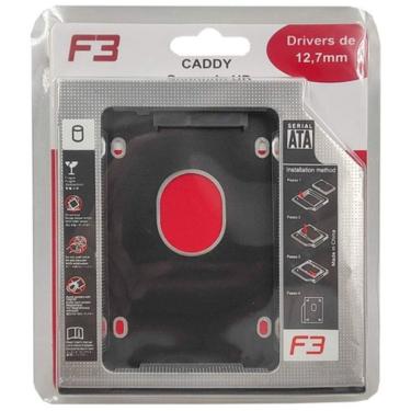Imagem de Adaptador Caddy Dvd Para Hd 2 5 12 7mm F Cy01 F3