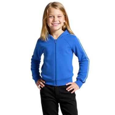 Imagem de Blusa de Moletom Infantil Azul Royal Tamanho 01